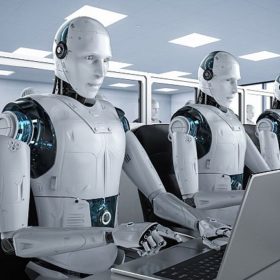 ChatGPT Robots Typing