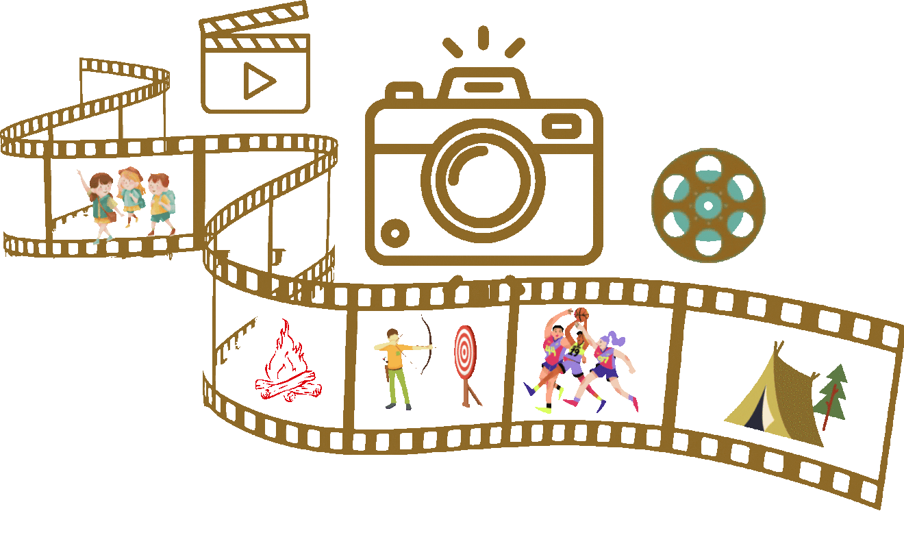 Gather your raw footage. Summer Camp Video Creation
